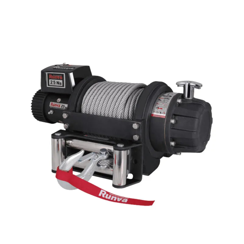 RUNVA WINCH - Steel Cable 25000C 24V EWB