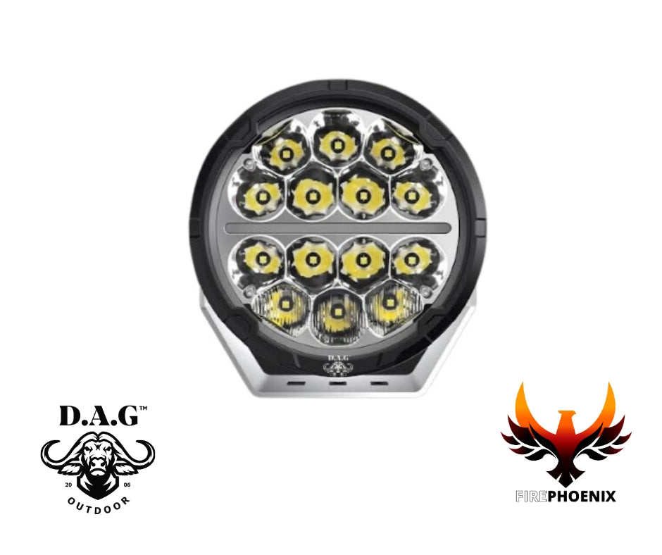 Fire Phoenix 6.5'' DRL LED Spotlight Set