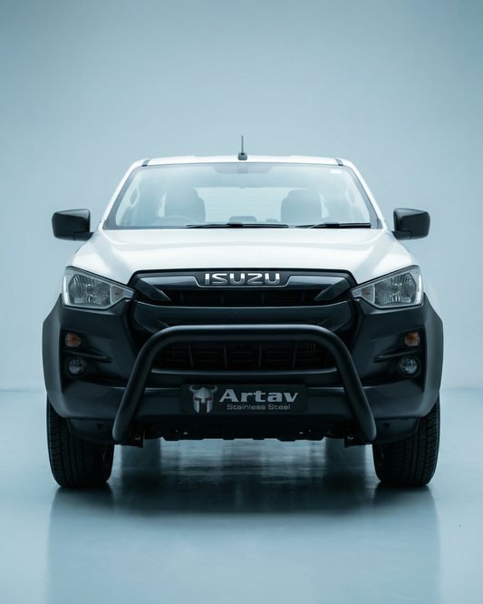 Isuzu DMAX Fleet Nudge Bar Black (Fits Gen 6 & Gen 7 Models) 2017 >