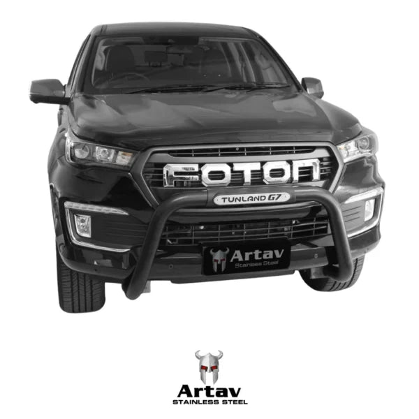 Foton Tunland G7 Nudge Bar Black (PDC Approved) - Fits DC & SC Models 2024 >