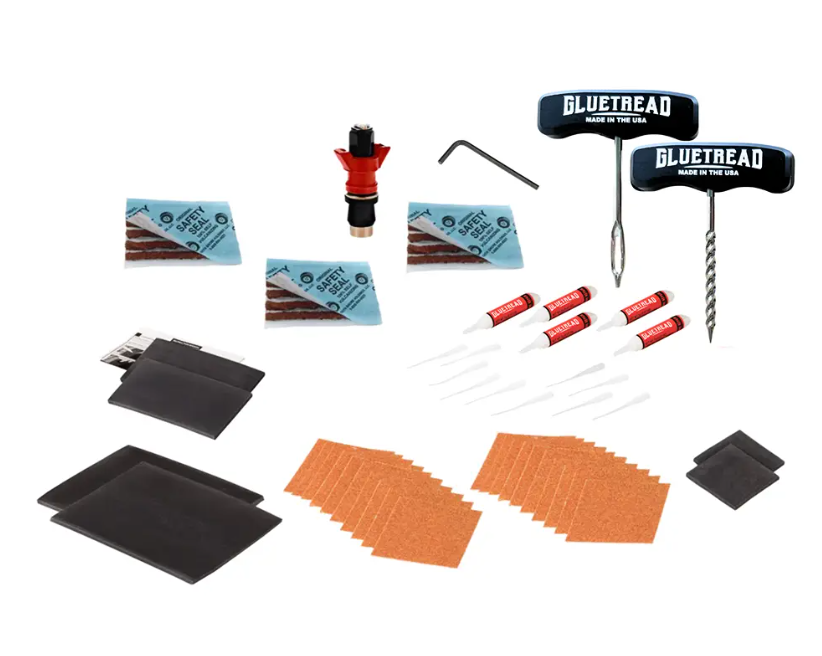 GlueTread Complete Tire repair Kit