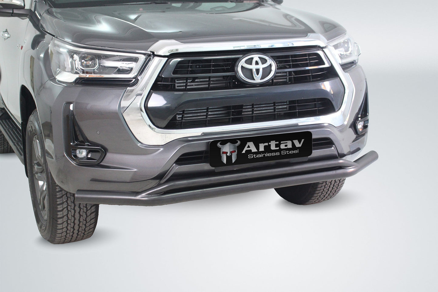Toyota Hilux Front Styling Bar Black