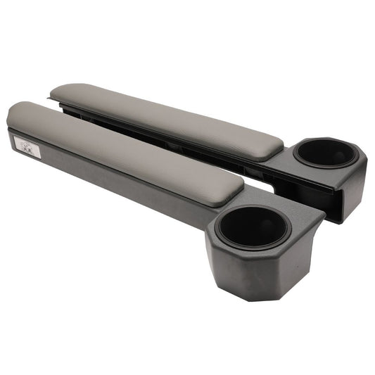LAND CRUISER 79 Series Armrest & cupholder [Grey] (magnetic)