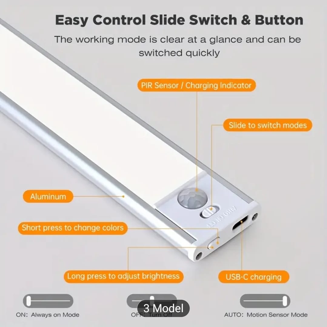 Aluminum Touch Light