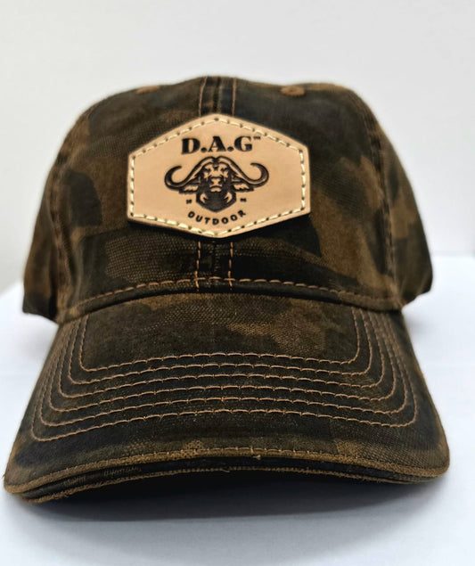 Oil Skin Cap [ Camo ]