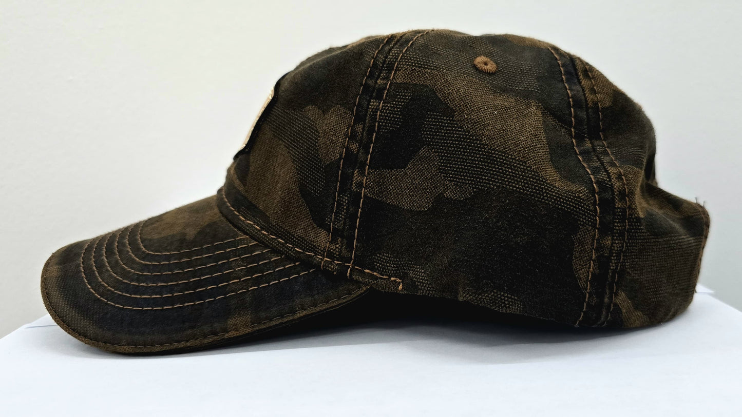 Oil Skin Cap [ Camo ]