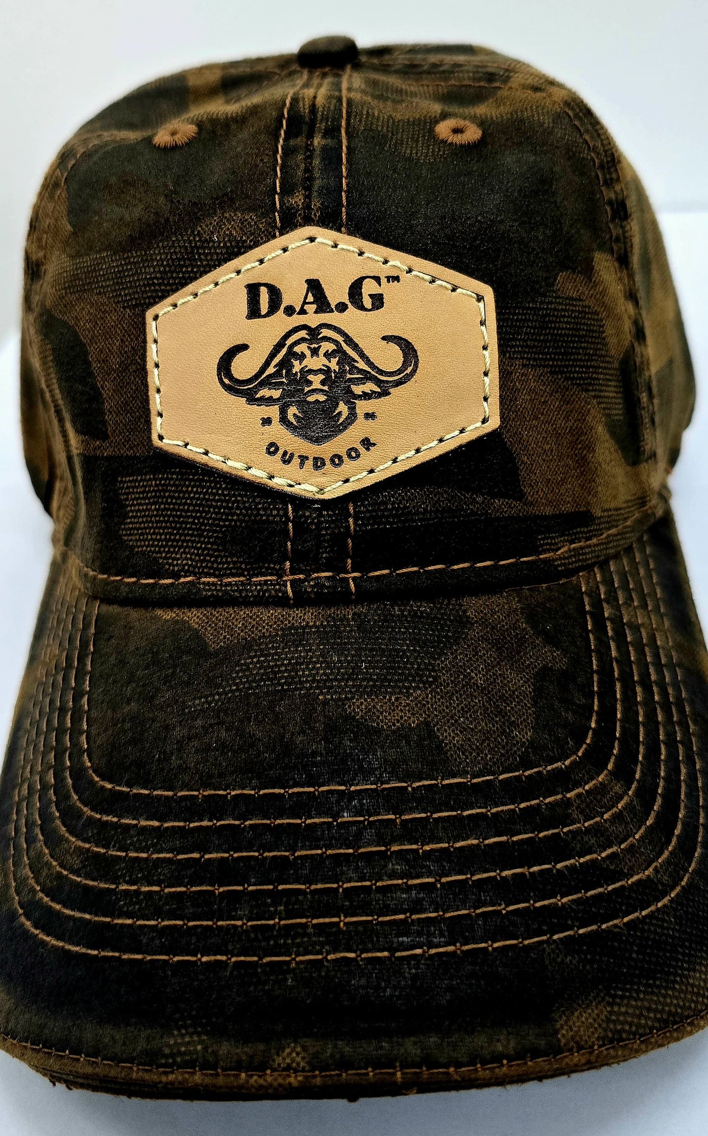 Oil Skin Cap [ Camo ]