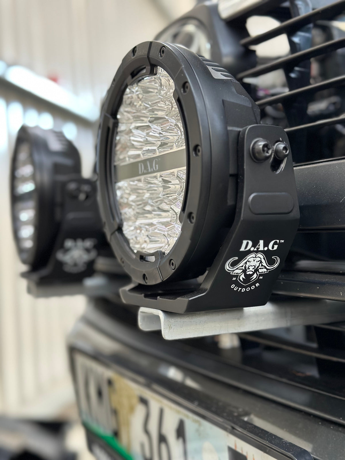 Toyota Hilux Revo (2016-CURRENT) Behind Bumper Spotlight Brackets
