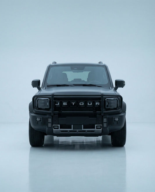 Jetour T2 Grill Guard W Spotlight Mounts 2025 >