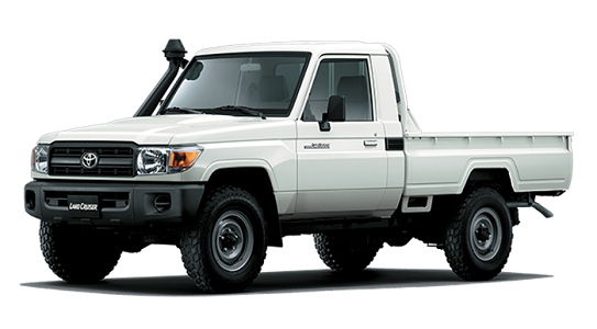 Toyota Land Cruiser 79 (J70) 2 Tube Step Plug n Play Wiring Harness Included (1999-Current)
