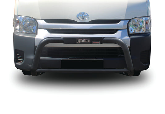 Toyota Hi-Ace (Sesfikile) Black Coated Stainless Steel Nudge Bar