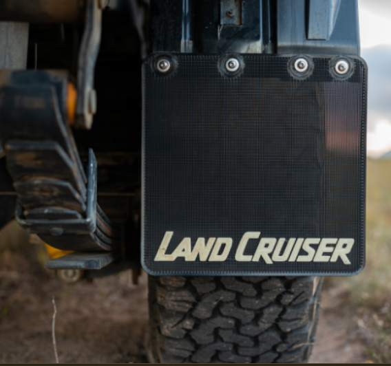 Bushindaba Land Cruiser 79 Series Rear Mud Flaps (1994-Current)