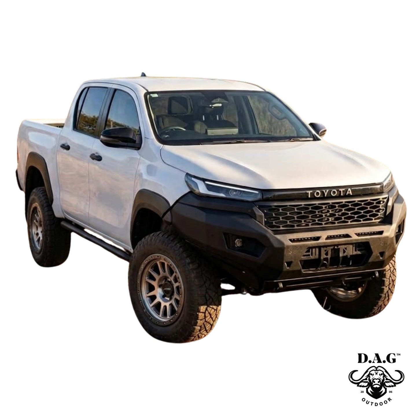 D.A.G NO Loop HILUX TRAVO Front Bumper 2026+