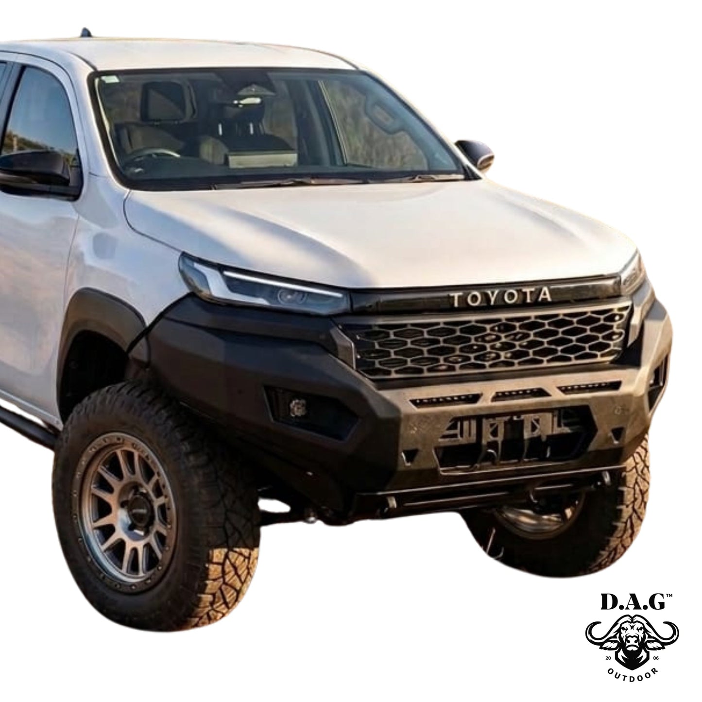 D.A.G NO Loop HILUX TRAVO Front Bumper 2026+