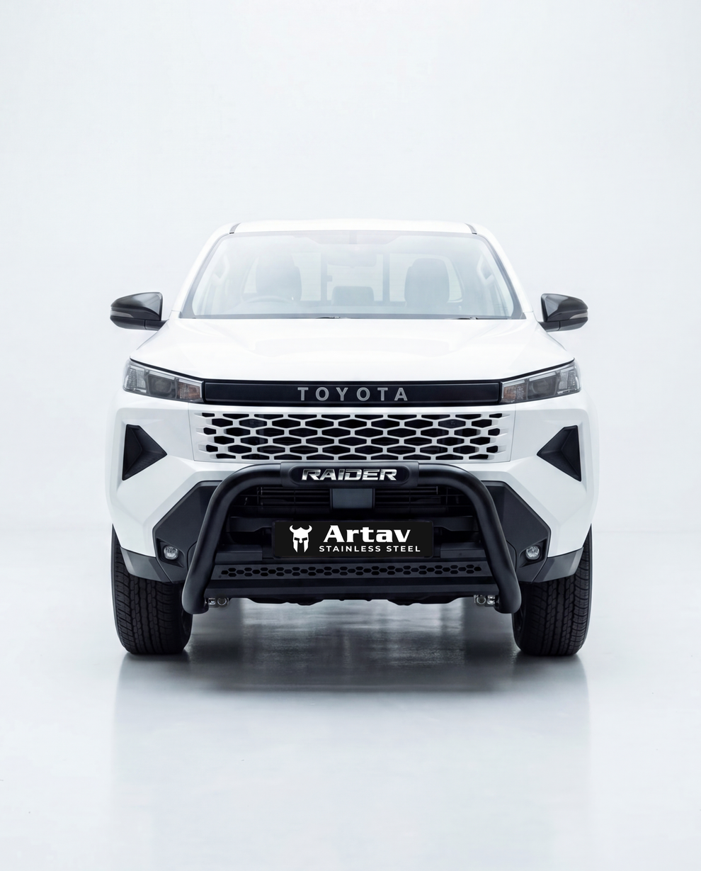 Hilux Honeycomb Nudge Bar Black (Fits all Models except Legend & Raider X) 2026 >
