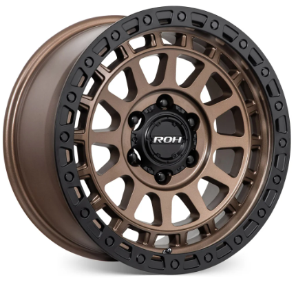 Roh Assault Matt Black Bronze 17X9 - 35 5/150.7