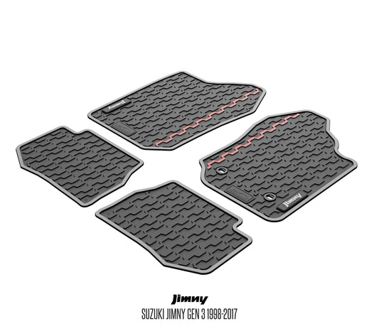 Rubber Floor Mats (Suzuki Jimny Gen 3)