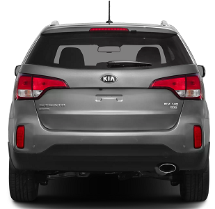 KIA SORENTO II (XM)  Brink swan neck (fixed)  Wiring Harness Included