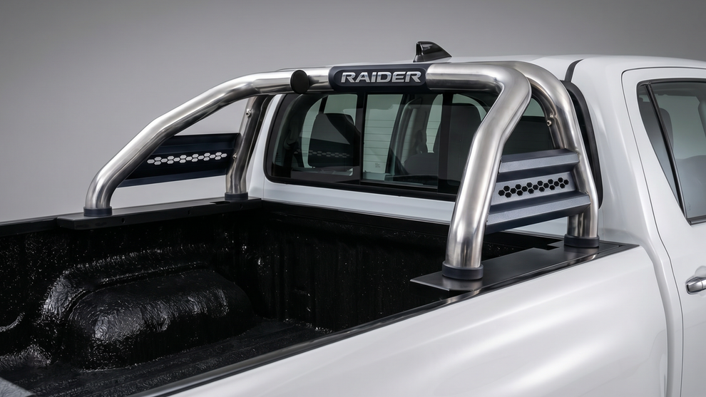 Hilux Honeycomb Sports Bar Stainless (Fits all Double Cab and Extended Cab Models) 2026 >