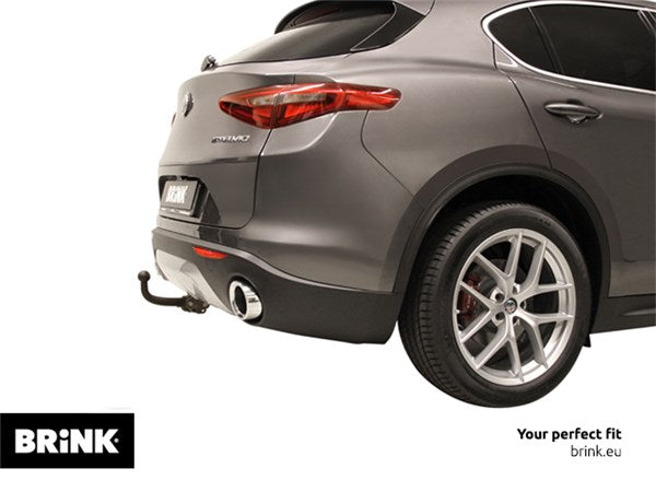 ALFA ROMEO STELVIO (949_)  Brink swan neck (fixed)  Wiring Harness Included