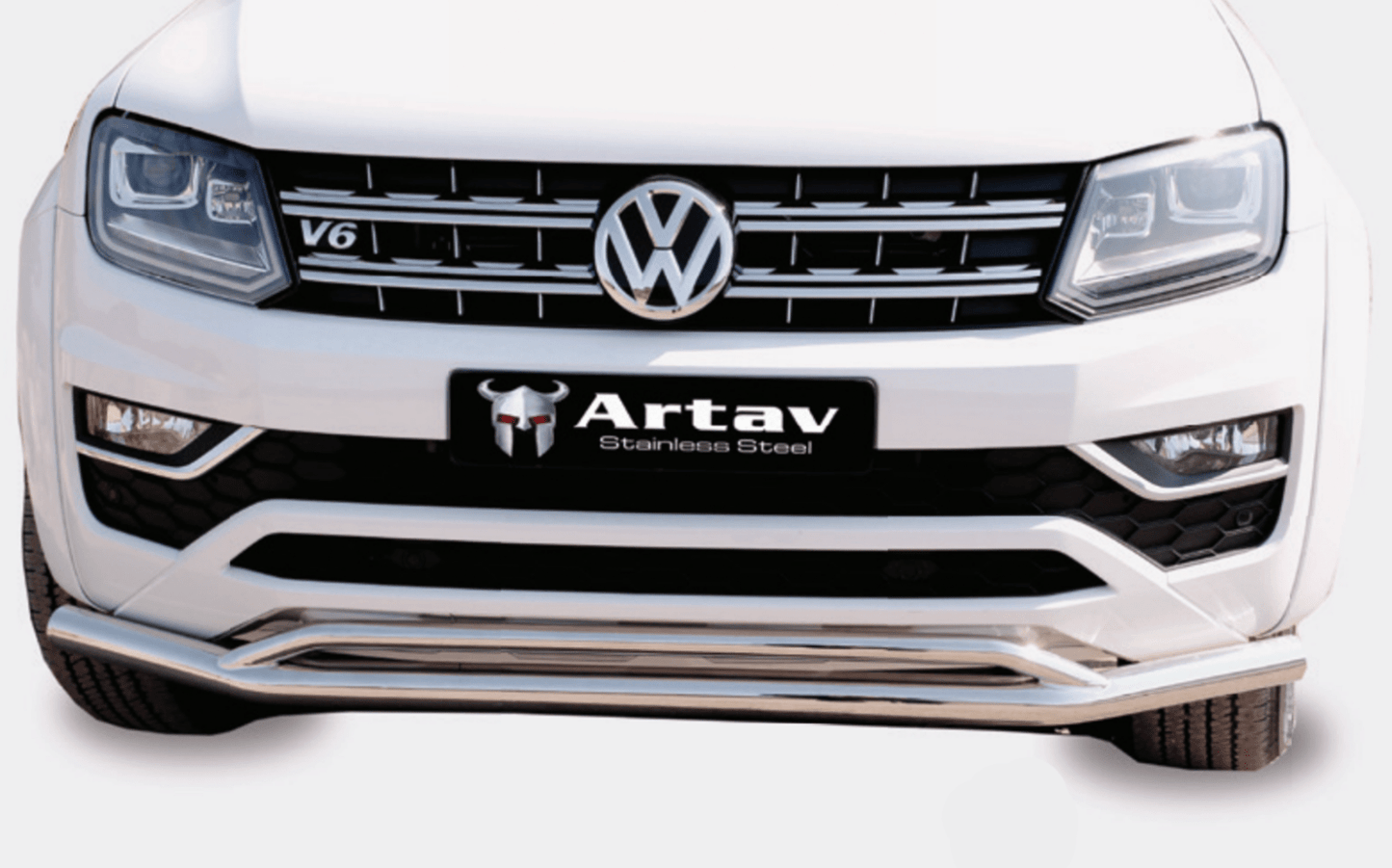 VW Amarok Front Styling Bar Stainless 2011 - 2022