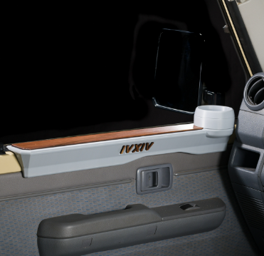Bushindaba Land Cruiser 79 Duo Front Armrest (Grey) (1994-Current)