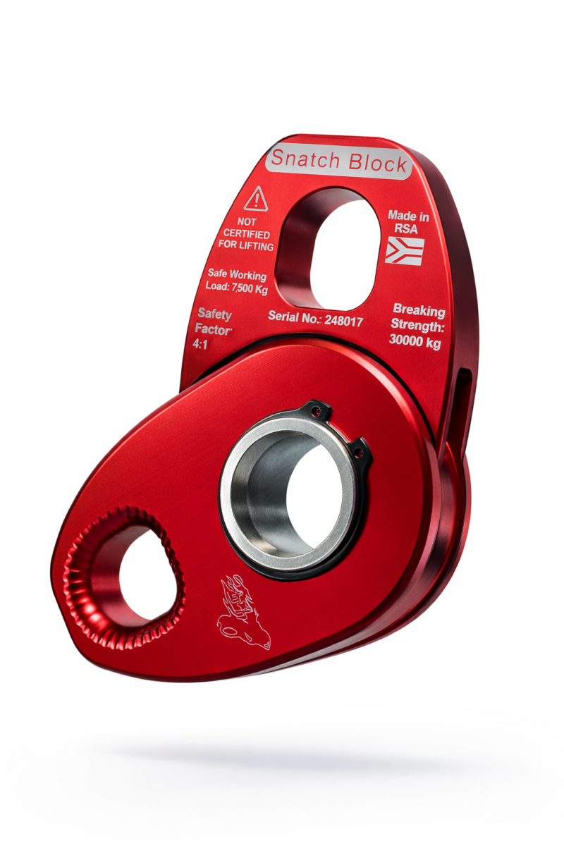 Wild Dog 4x4 - Aluminum Snatch Block (4:1 Safety Ratio)