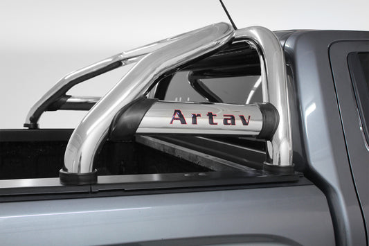 New VW Amarok Sports Bar Stainless - Double Cab (Fits Securi Lid & OEM Tonneau) 2023 >