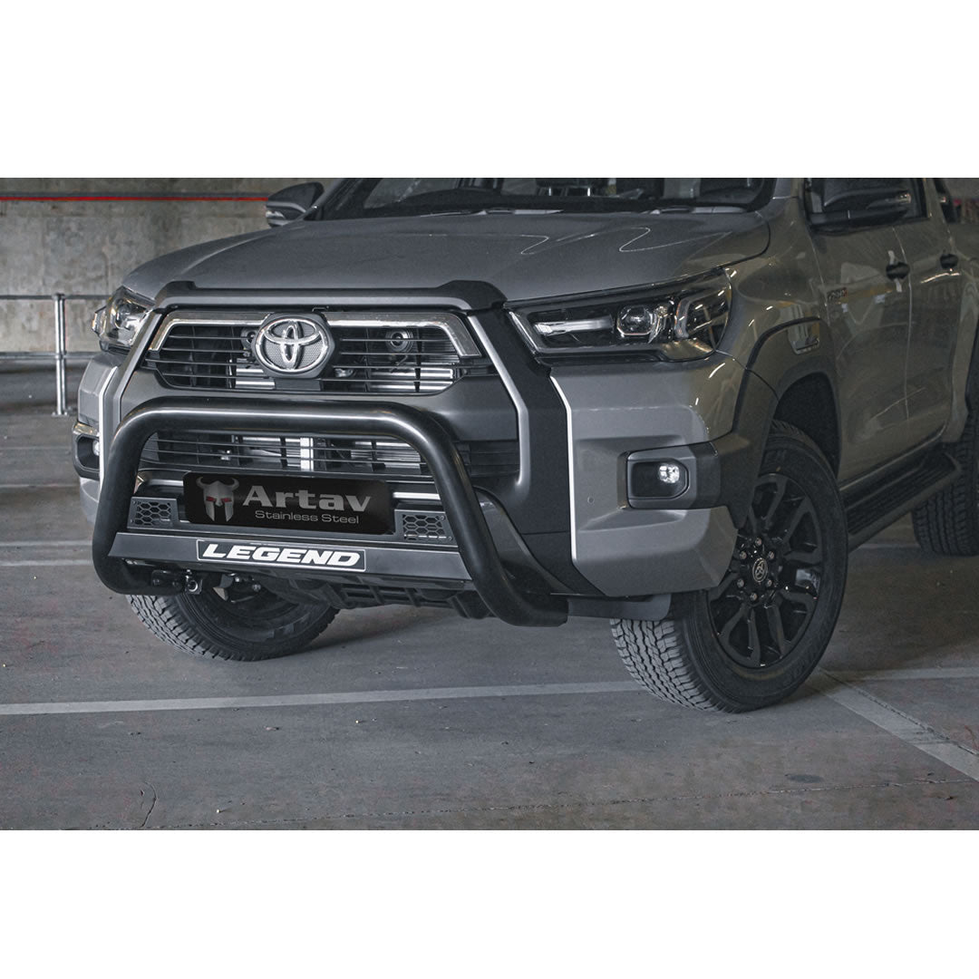 Toyota Hilux LEGEND Honeycomb Nudge Bar Black