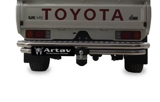 Toyota Landcruiser Tow Bar W Wiring Harness 2007 >