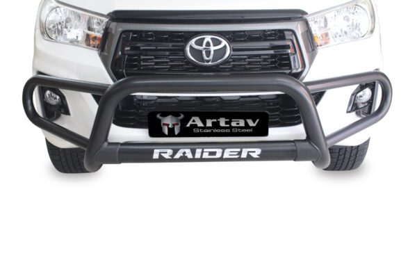 Toyota Hilux GD6 Nudge Bar Black (Does Not Fit 2020 Facelift Models)