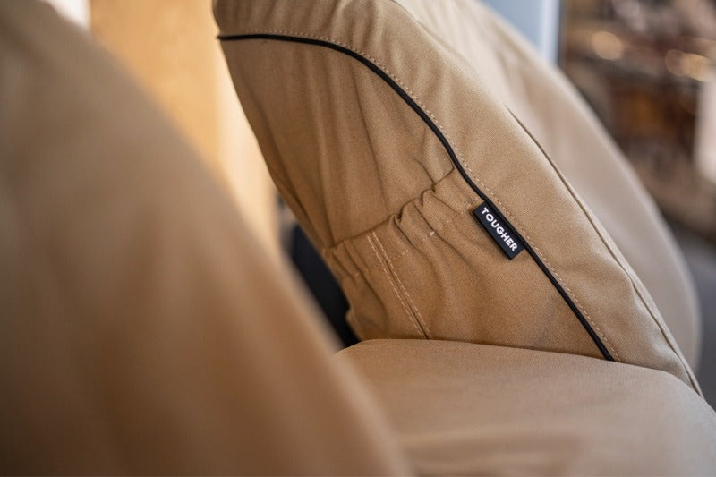 "INEOS - GRENADIER (10/2022 - present); 2 fronts with airbags, headrests & centre console; 60/40 rear bench with 3 small headrests (Africa/Euro Spec) - SEAT COVERS"