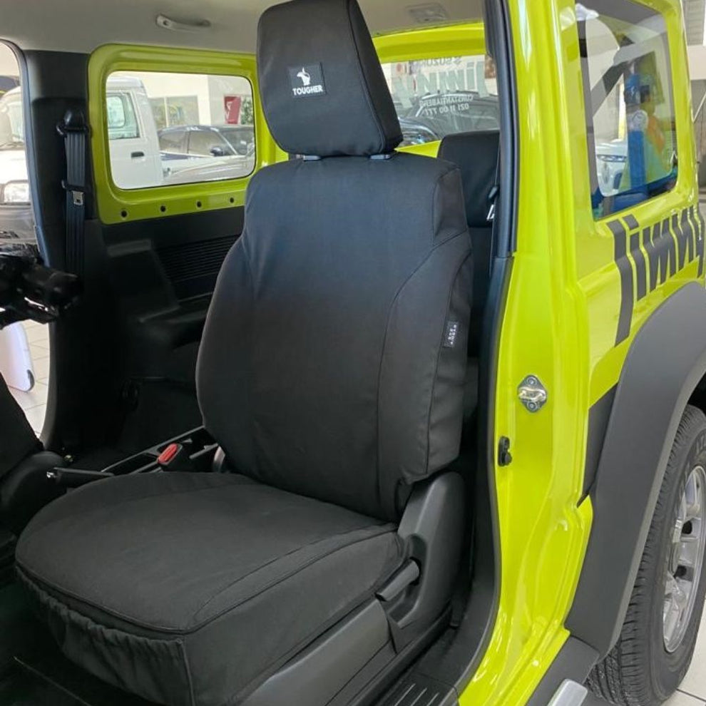 SUZUKI - JIMNY 5-DOOR (11/2023 - present); 2 fronts with/-out SRS Airbags & headrests - SEAT COVERS