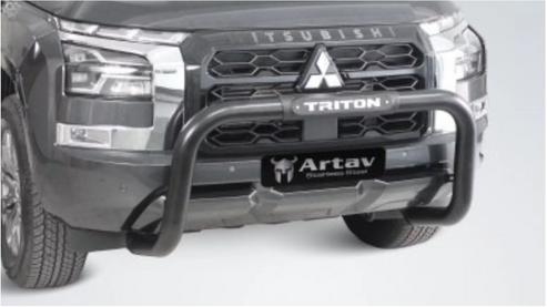 Mitsubishi Triton PDC Nudge Bar Black 2024 >
