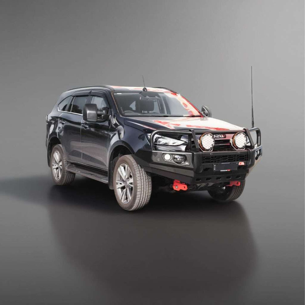 ISUZU MUX 2023 to 2025: POST TYPE FRONT BUMPER REPLACEMENT BULLBAR
