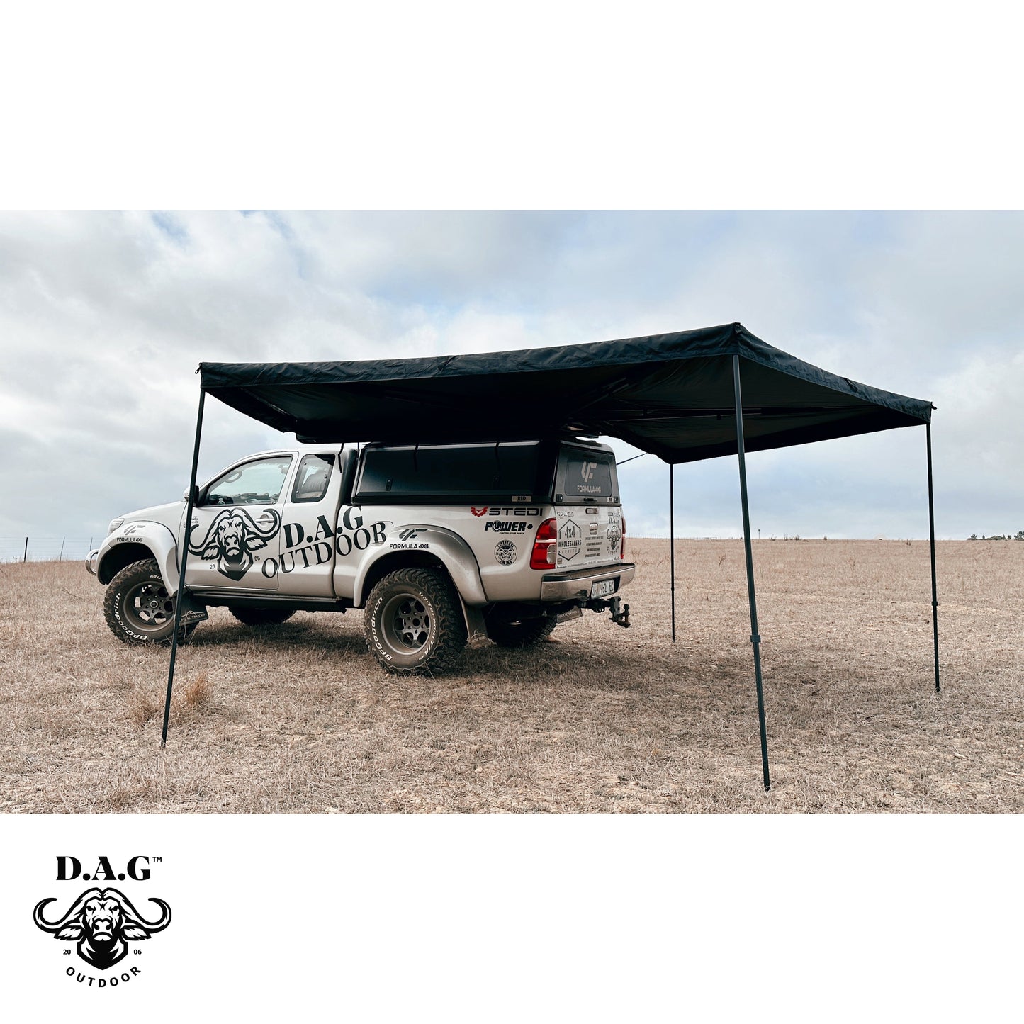 XL 2.5M 270 Degree Buffalo Wing Awning
