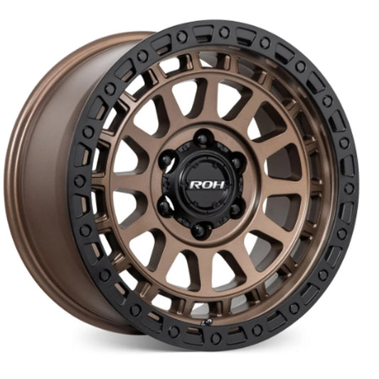 Roh Assault Matt Black Bronze 17X9 - 35 5/150.7