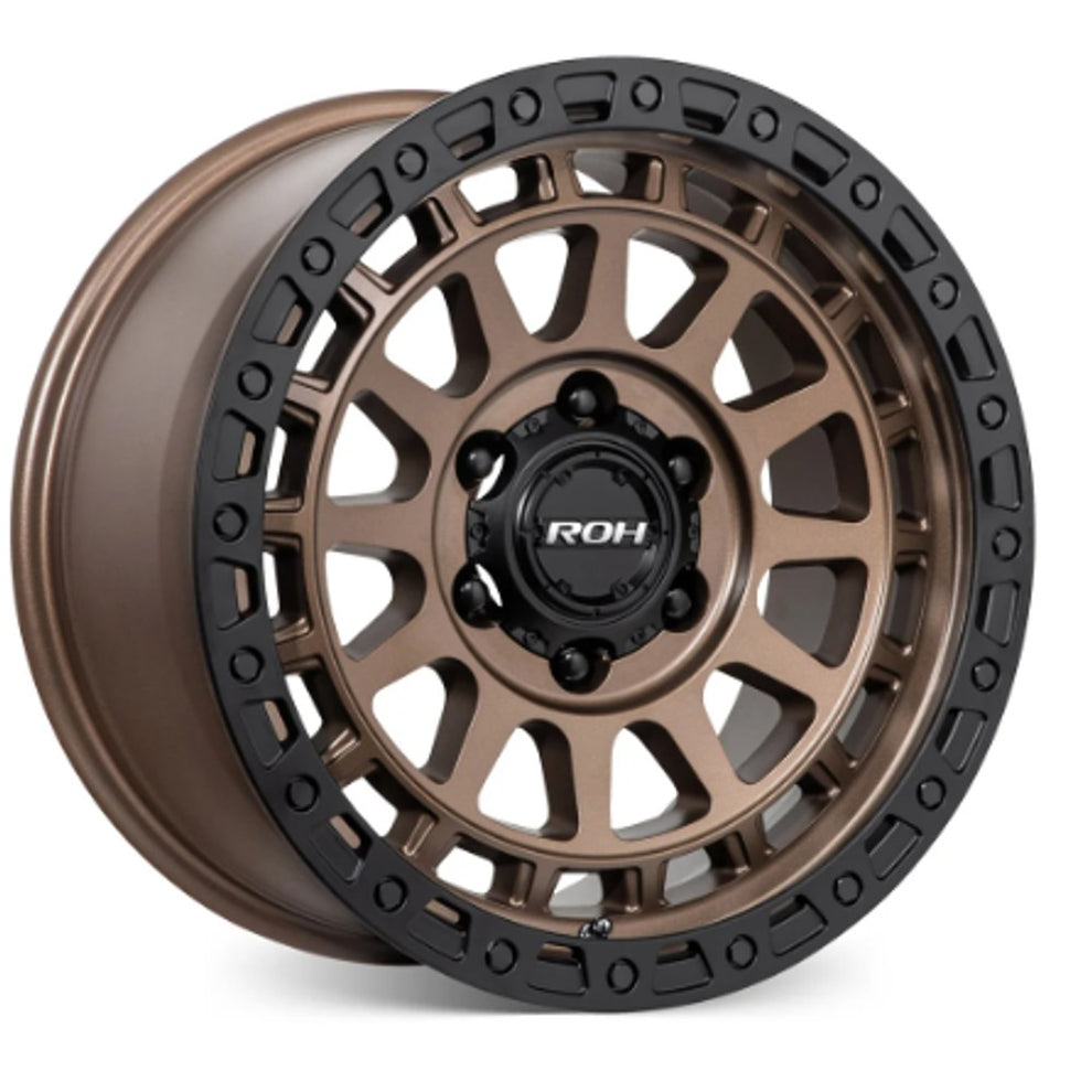 Roh Assault Matt Black Bronze 17X9 - 35 5/150.7