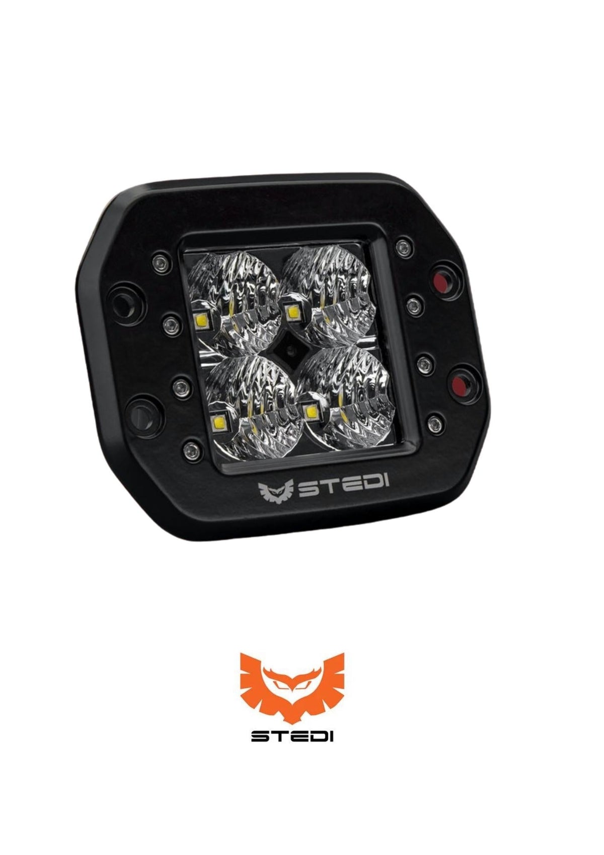Stedi - C-4 Black Edition Flush Mount LED Light - Flood