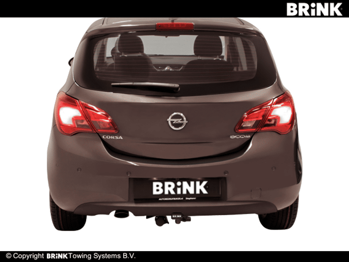 OPEL CORSA D (S07)  Detachable towbar  Wiring Harness Included