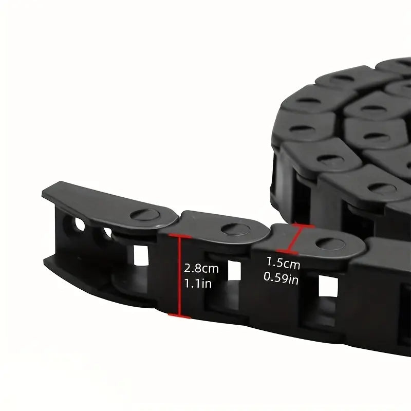 1m Nylon Fridge Tracks 10mmx10mm