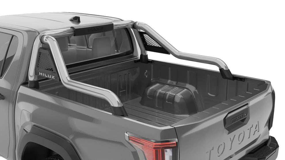 Toyota Hilux MY26 Polished Long Leg Sports Bar