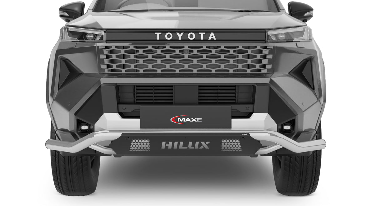 Toyota Hilux MY26 Polished Stainless Steel Front Styling Bar