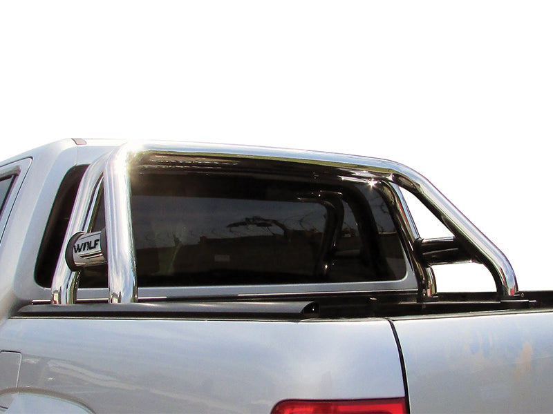 Amarok Fits 2011 to 2023 Stainless Steel Sportsbar with Shorter Oval Side Tubes (fits all models including Ultimate) (Product developed in 2012)