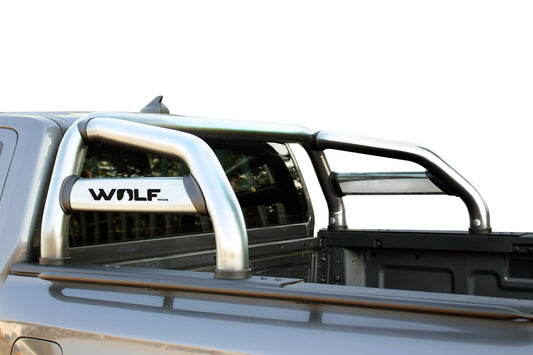 Volkswagen Amarok Next Gen 2023 D/Cab Sill Mount Oval design Sports Bar Polished