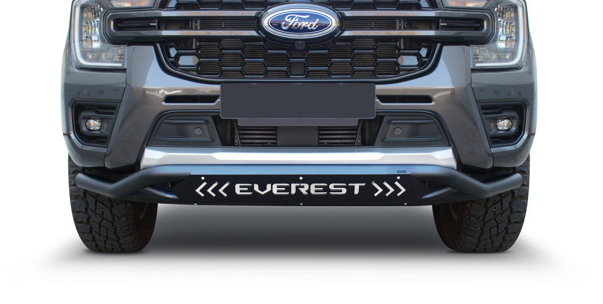 Ford Ranger Next Gen Black Stainless Steel Front Styling Bar