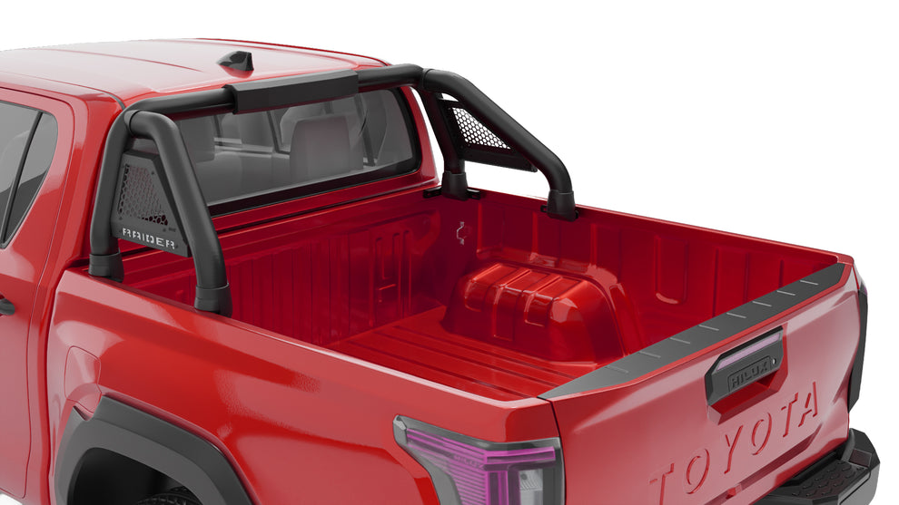 Toyota Raider MY26 Black Short Leg Sports Bar