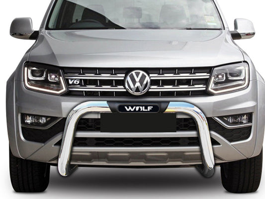 Amarok Fits 2011 to 2016 Polished Stainless Steel nudge bar (PDC Compliant) (Product developed in 2015)