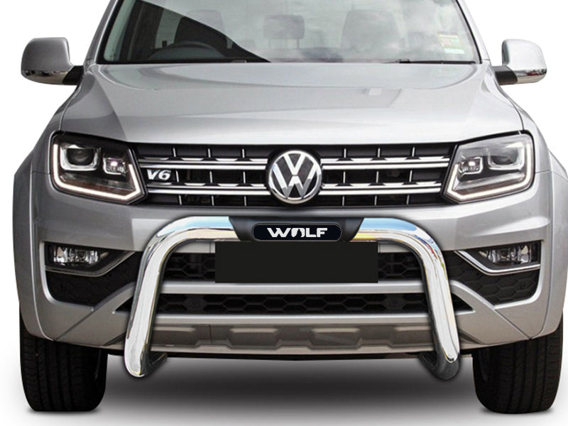 Amarok Fits 2011 to 2016 Polished Stainless Steel nudge bar (PDC Compliant) (Product developed in 2015)