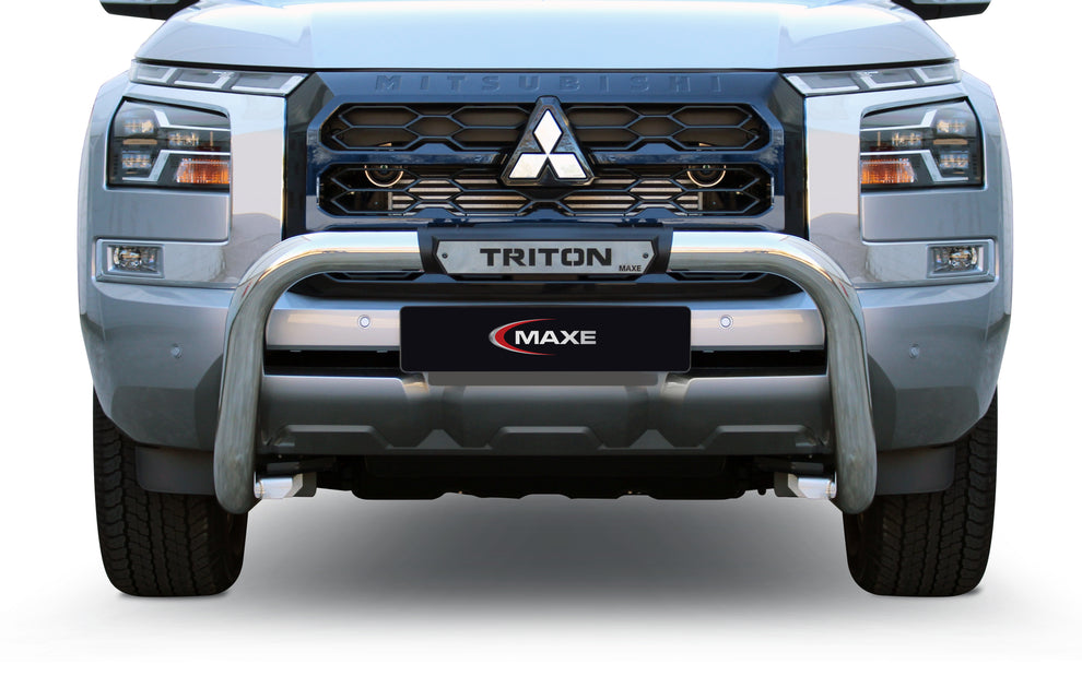 Mitsubishi Triton MY2025 Polished Stainless Steel nudge bar